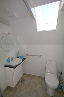 badeværelse - toilet og håndvask