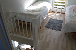 soveværelse 1 med trappe